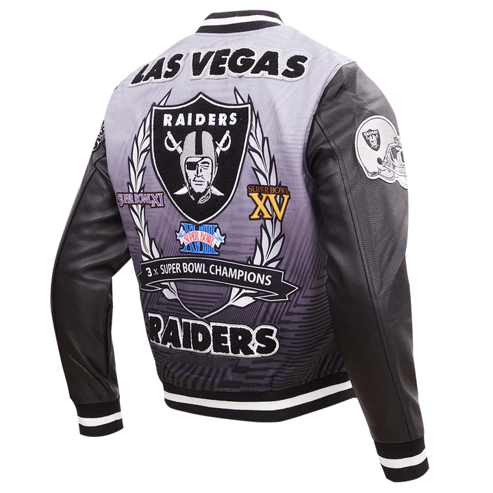 Las Vegas Raiders Remix Varsity Jacket NYC Jackets