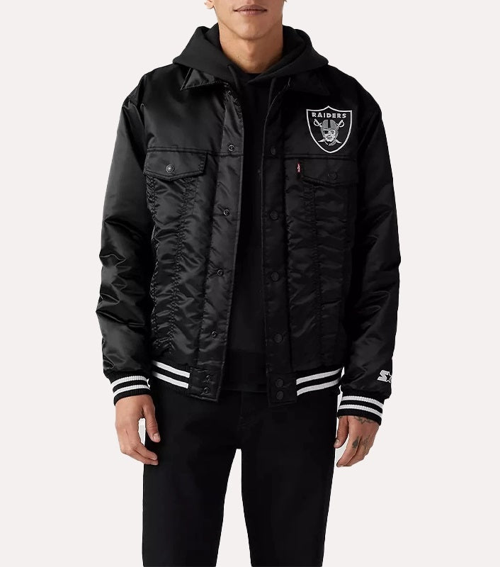 Levis X Starter Raiders Jacket NYC Jackets
