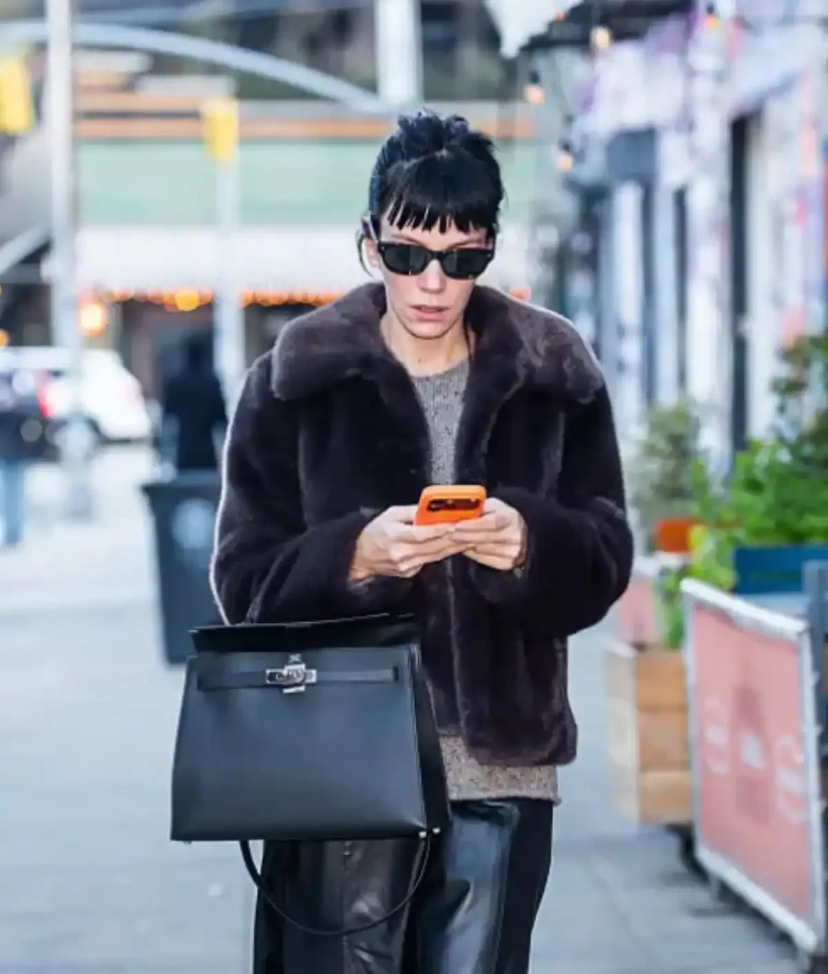 Lily Allen NYC Jacket