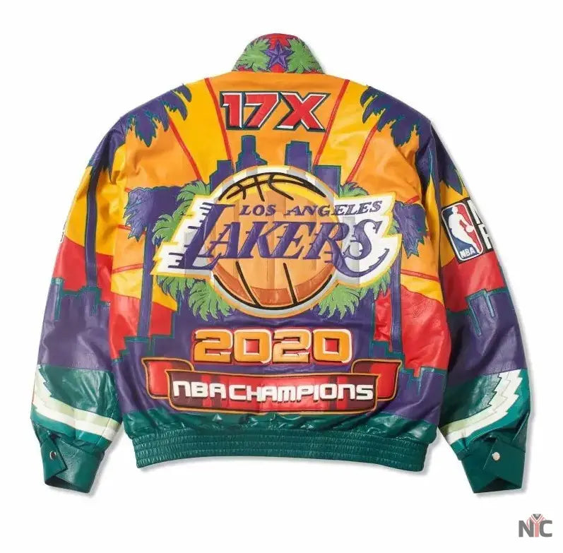 Los Angeles Lakers City Of Angels Championship Jacket Clanton Jacket