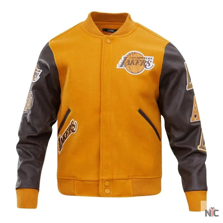 Los Angeles Lakers Classic Varsity Jacket Clanton Jacket