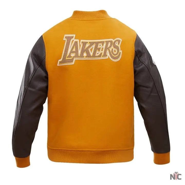 Los Angeles Lakers Classic Varsity Jacket Clanton Jacket