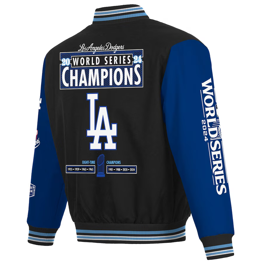 Los Angeles Dodgers 8 Time World Series Champions Jacket