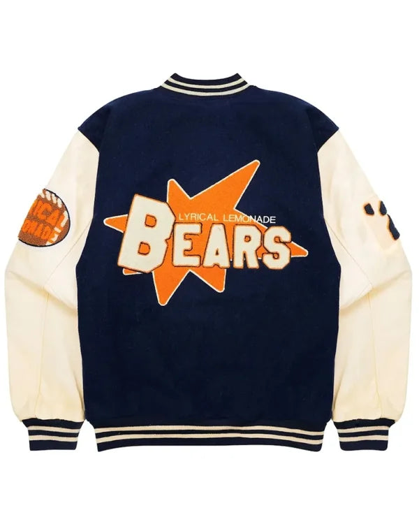 Lyrical Lemonade x Chicago Bears Letterman Varsity Jacket