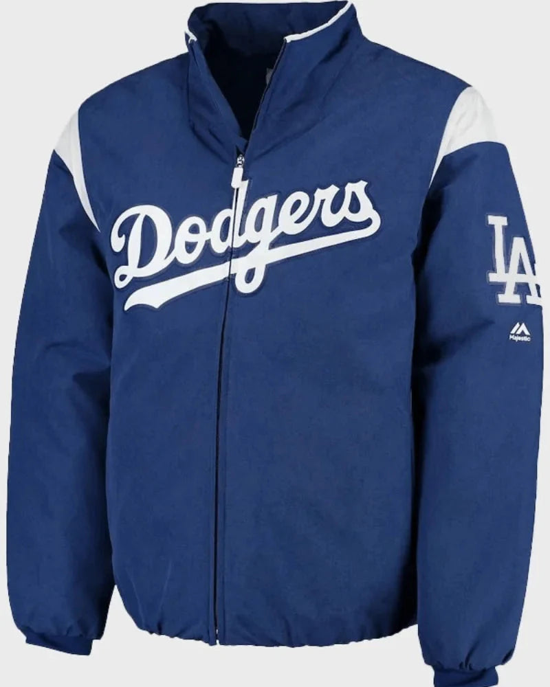 Los Angeles Dodgers On-field Full-zip Jacket Shopotiny