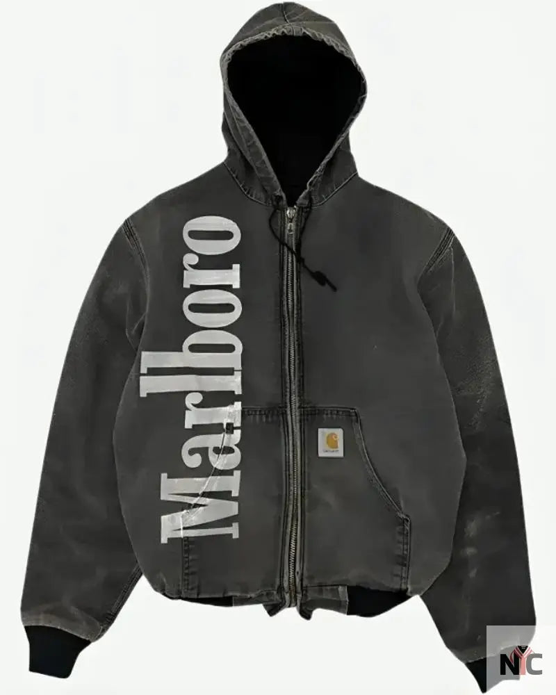 Marlboro Carhartt Hooded Jacket Clanton Jacket