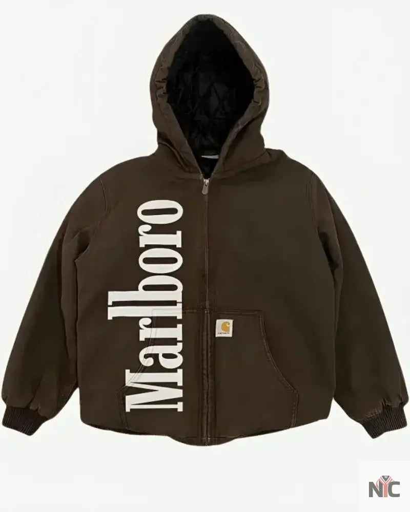 Marlboro Carhartt Hooded Jacket Clanton Jacket