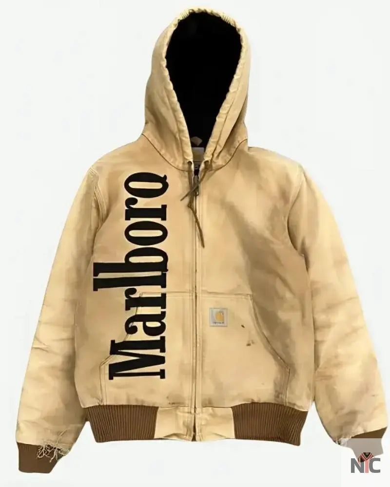 Marlboro Carhartt Hooded Jacket Clanton Jacket