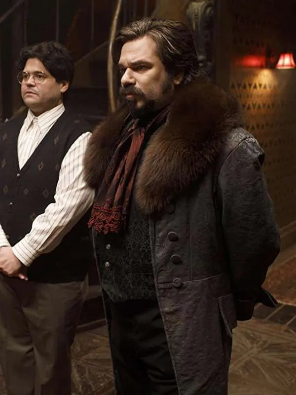 Matt Berry What We Do in the Shadows Leather Coat