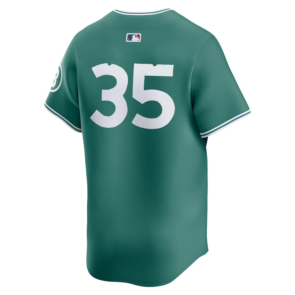 Men’s Boston Red Sox Garrett Crochet Nike Green 2025 Jersey