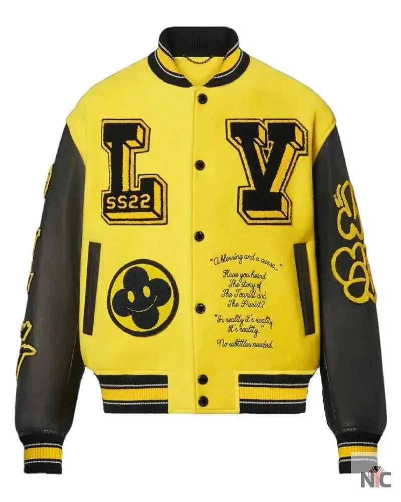 Mens Louis Vuitton Varsity Jacket Clanton Jacket