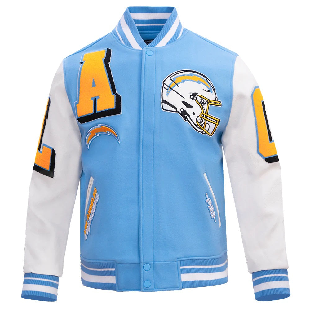 Los Angeles Chargers Mashup Varsity Jacket USA Jackets