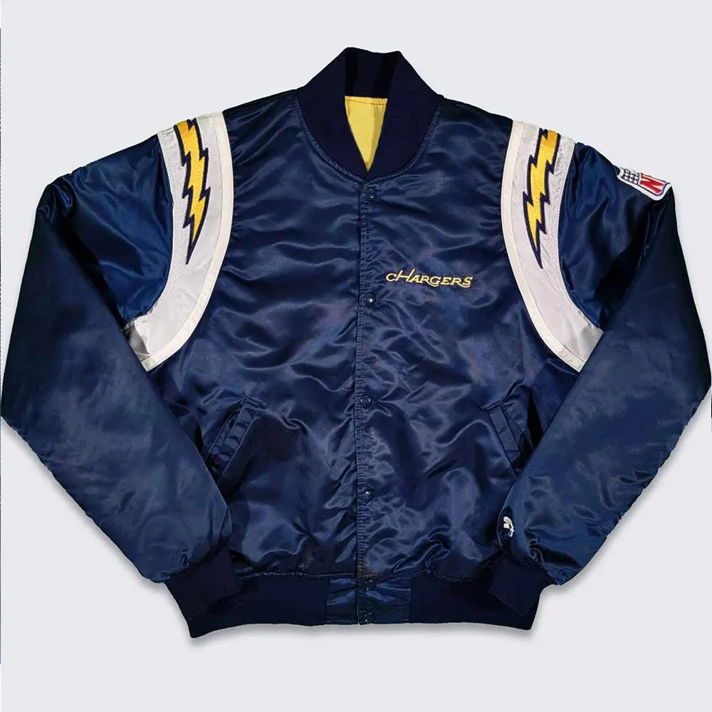 San Diego Chargers 80s Satin Jacket USA Jackets