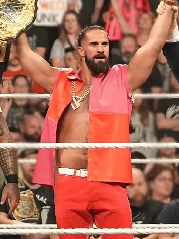 Seth Rollins Monday Night RAW 2025 Vest Shopotiny