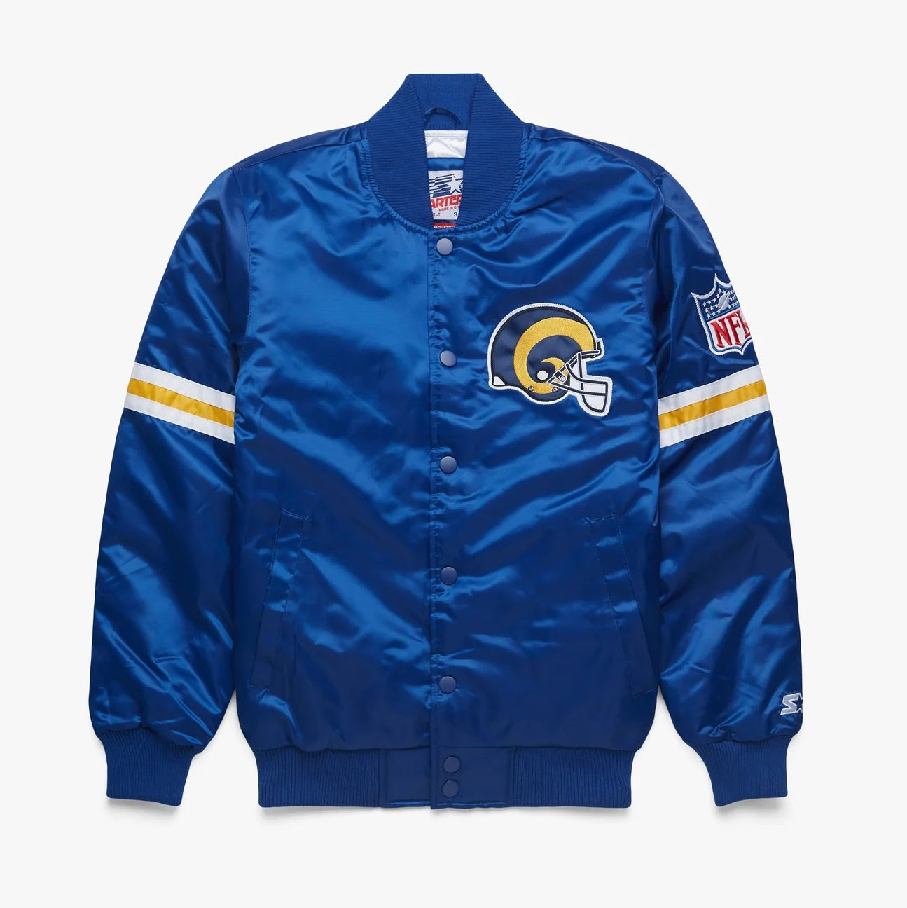 Los Angeles Rams Royal Blue Satin Jacket USA Jackets