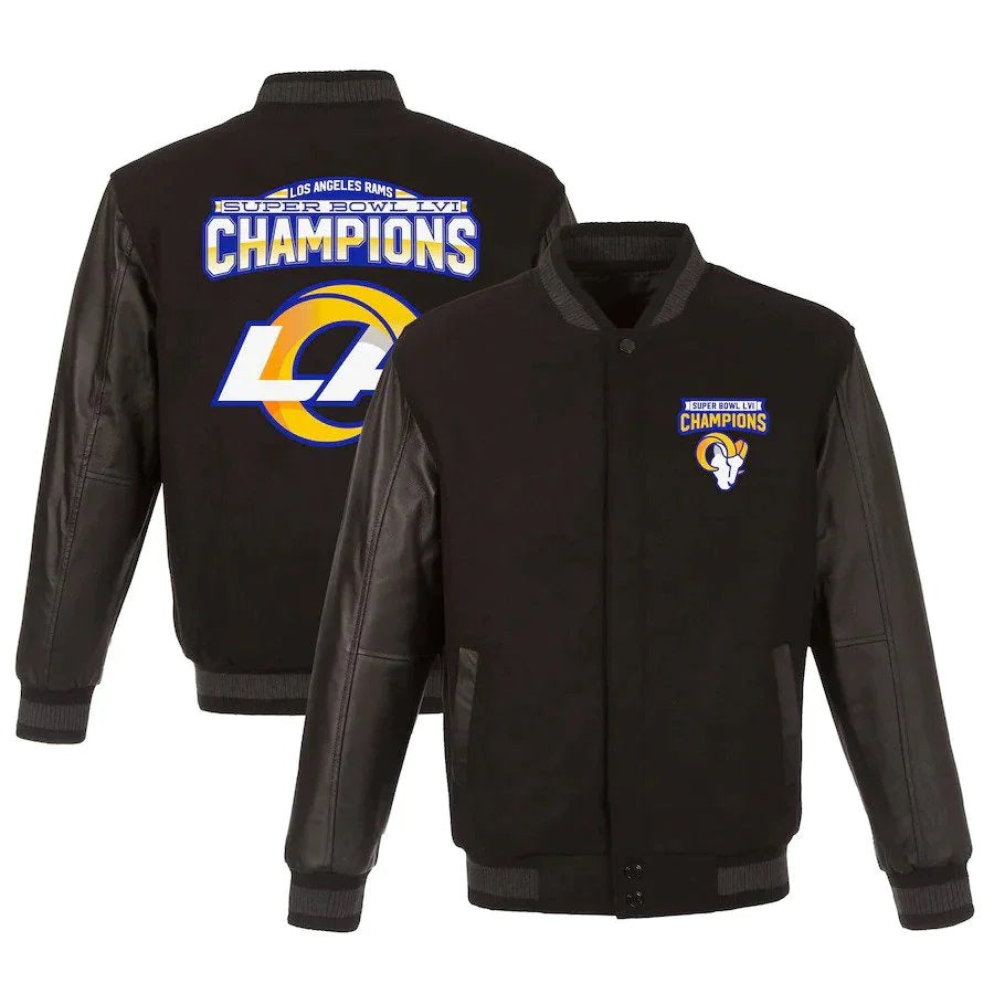 Los Angeles Rams Super Bowl LVI Champions Wool Varsity Jacket USA Jackets