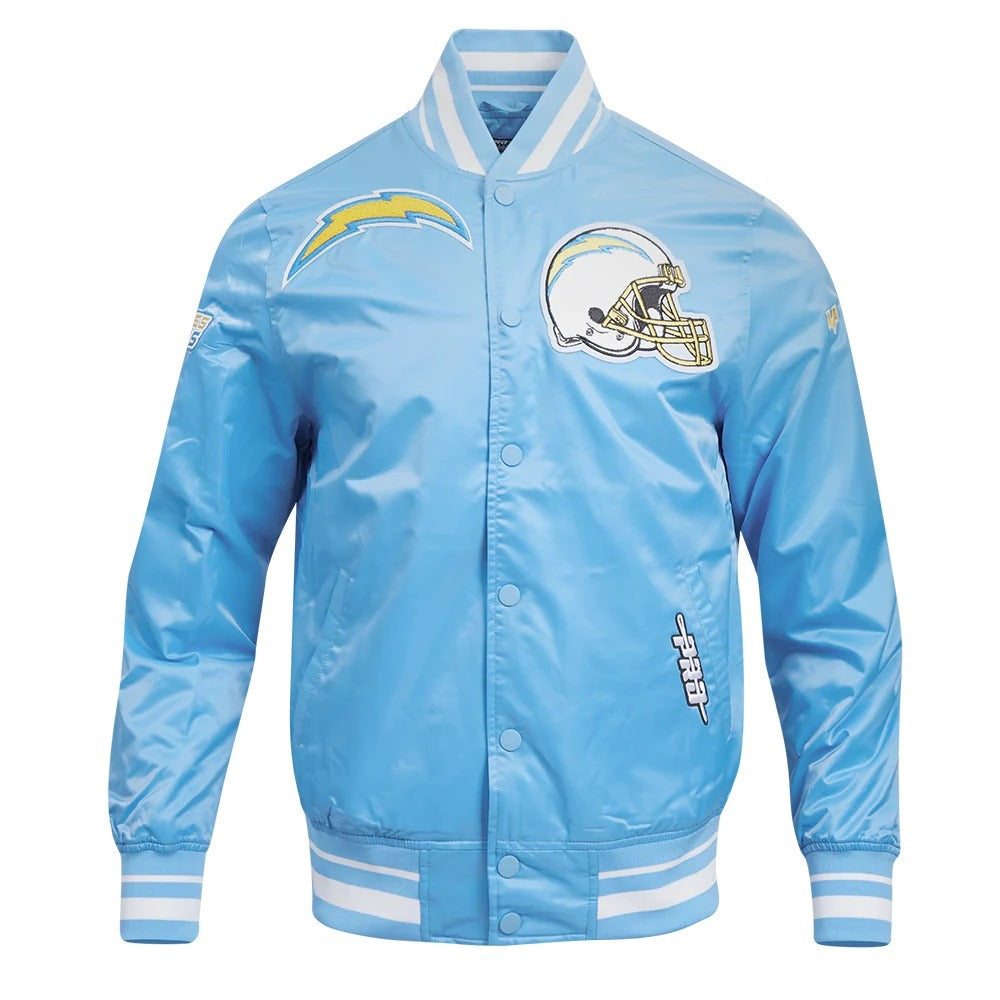 LA Chargers Mashup Satin Varsity Jacket USA Jackets