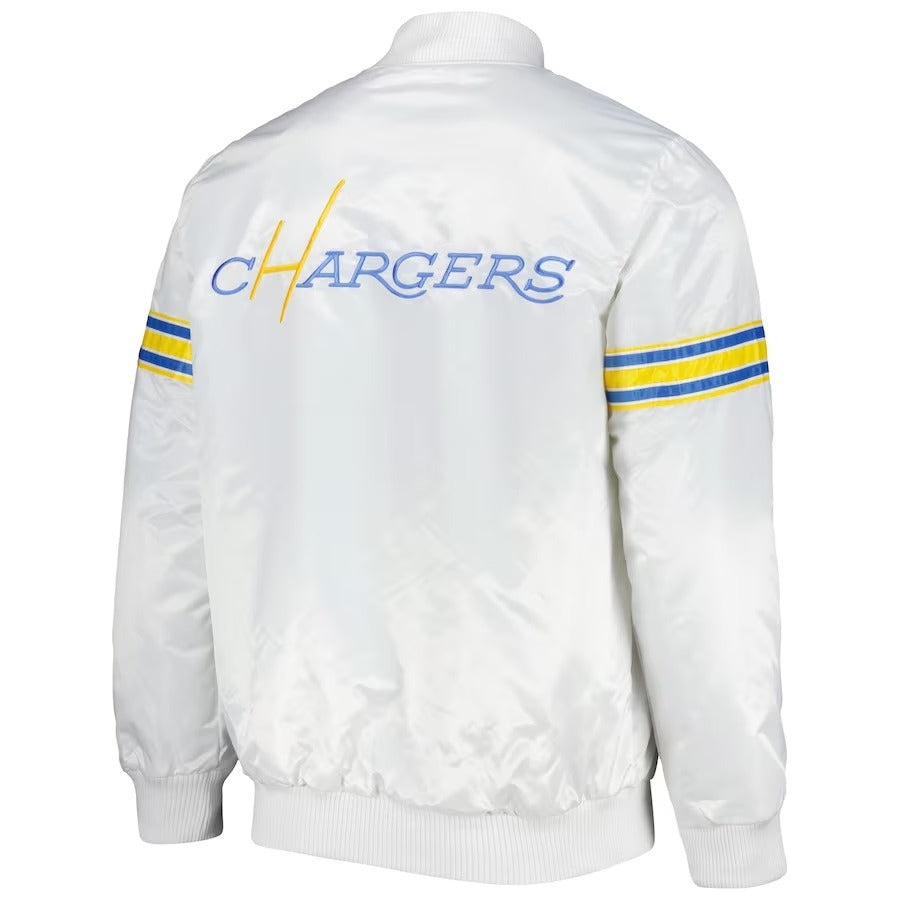 Los Angeles Chargers The Power Forward Satin Jacket USA Jackets