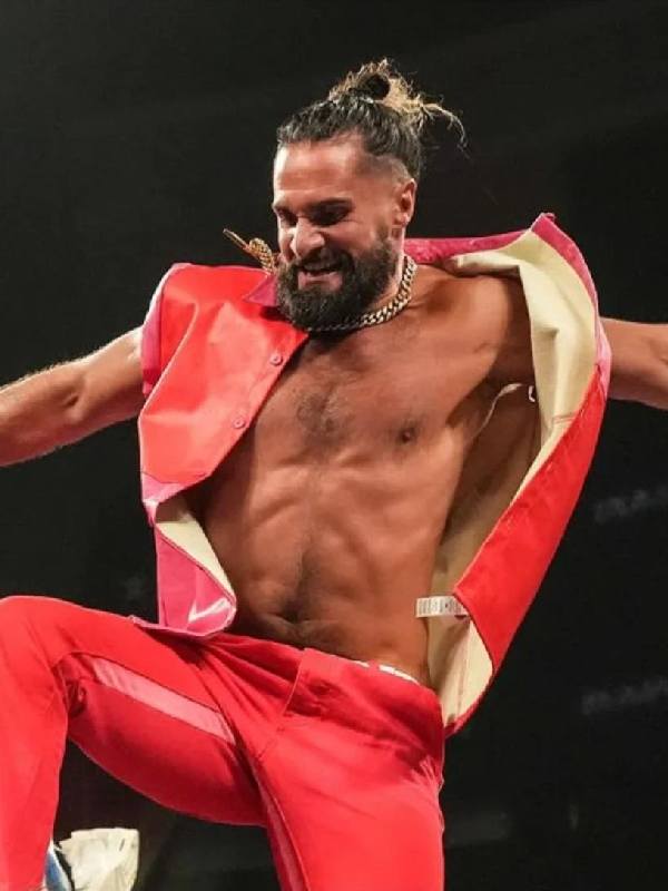 Seth Rollins Monday Night RAW 2025 Vest Shopotiny