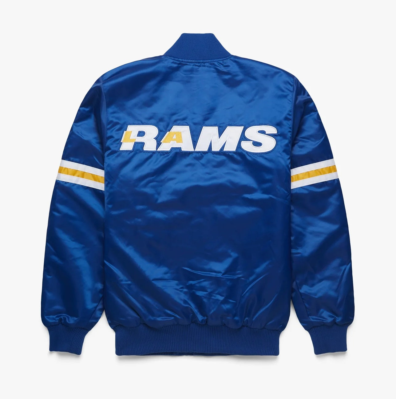 Los Angeles Rams Royal Blue Satin Jacket USA Jackets