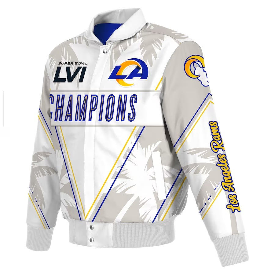 Los Angeles Rams Super Bowl LVI Champions Full-Snap Jacket USA Jackets