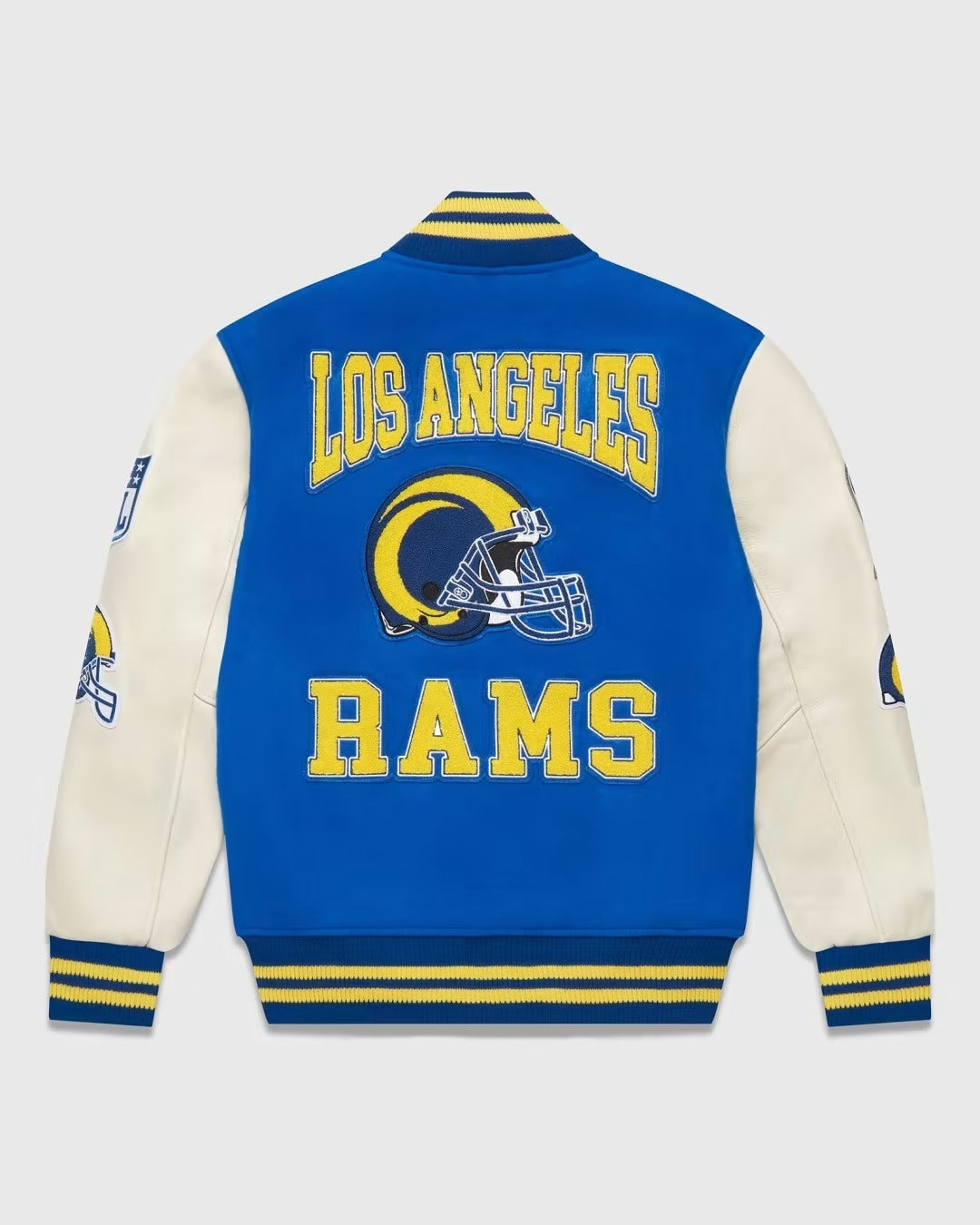 Ovo X Nfl Los Angeles Rams Varsity Jacket USA Jackets