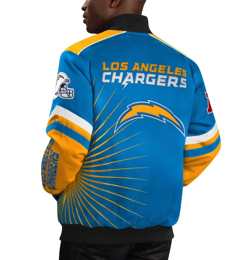 LA Chargers Full-Snap Varsity Jacket USA Jackets