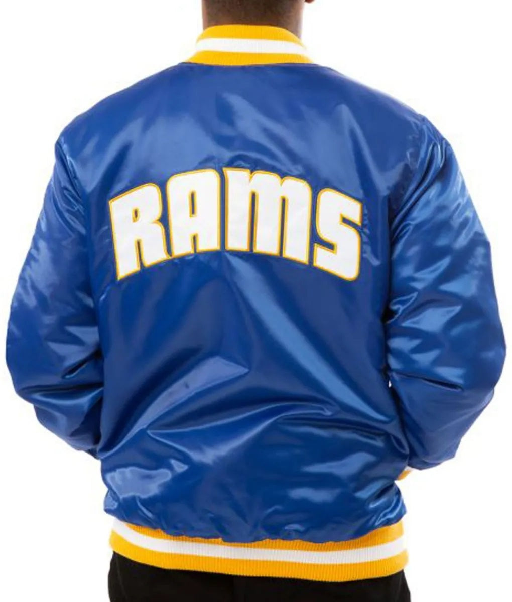 Los Angeles Rams Starter Satin Jacket USA Jackets
