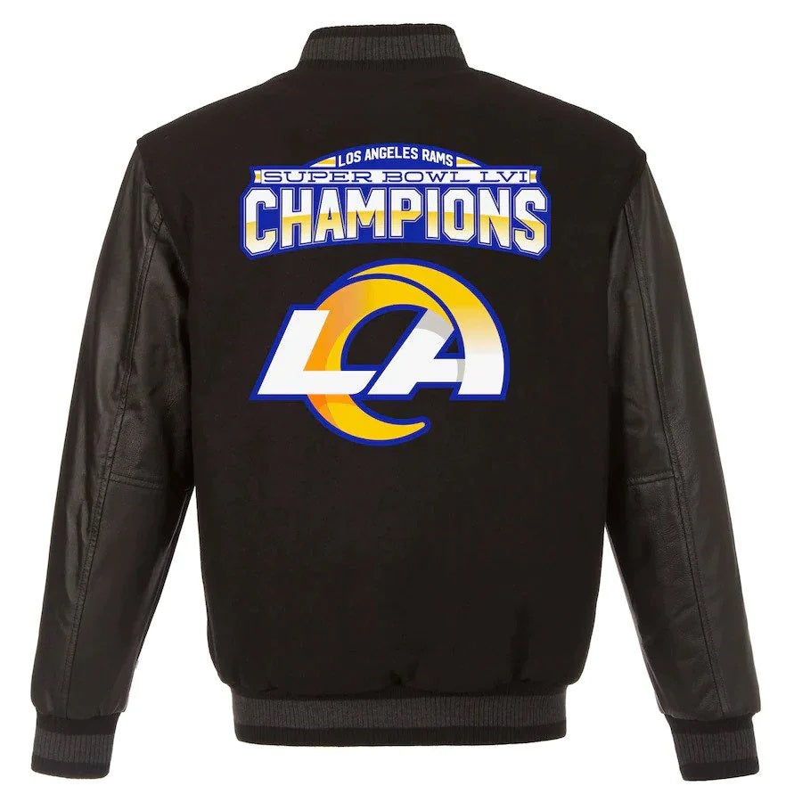 Los Angeles Rams Super Bowl LVI Champions Wool Varsity Jacket USA Jackets