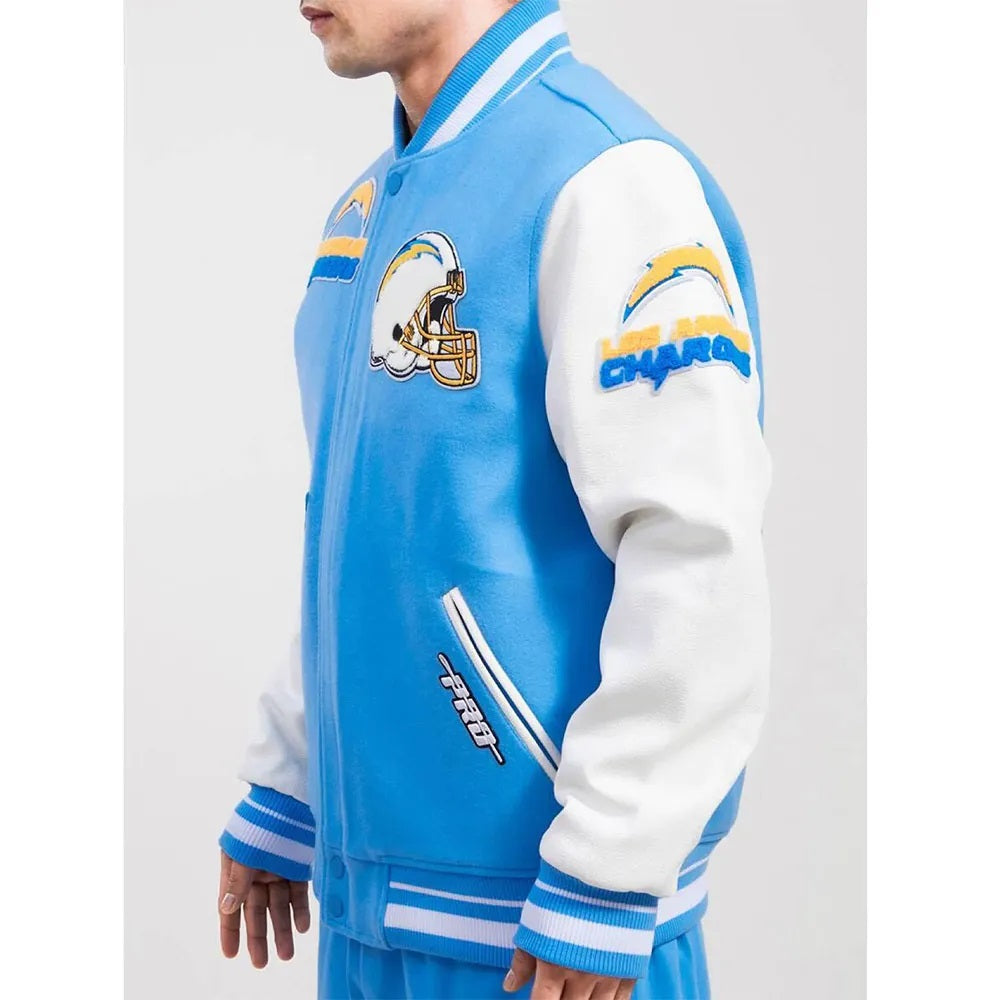 Los Angeles Chargers Mashup Wool Varsity Jacket USA Jackets
