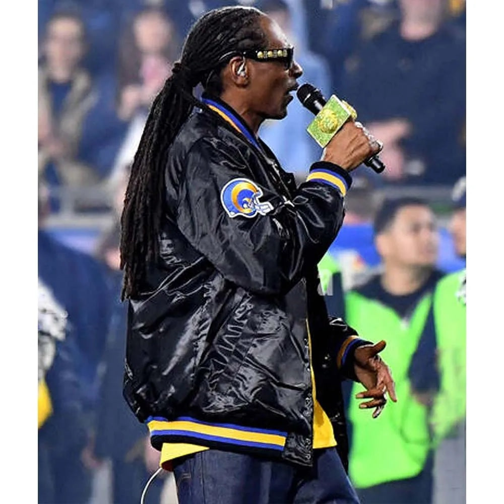 Los Angeles Rams Snoop Dogg Bomber Jacket USA Jackets