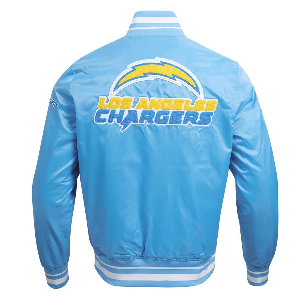 LA Chargers Mashup Satin Varsity Jacket USA Jackets