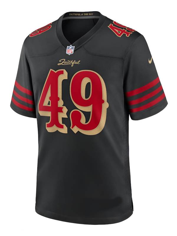 49ers The Faithful Rivalries Black Jersey USA Jackets