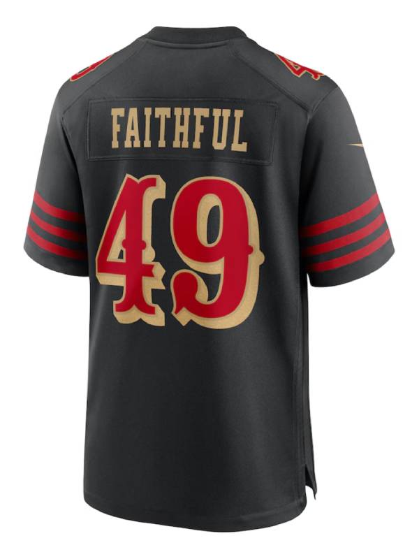 49ers The Faithful Rivalries Black Jersey USA Jackets