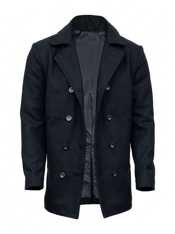 MobLand 2025 Tom Hardy Black Coat
