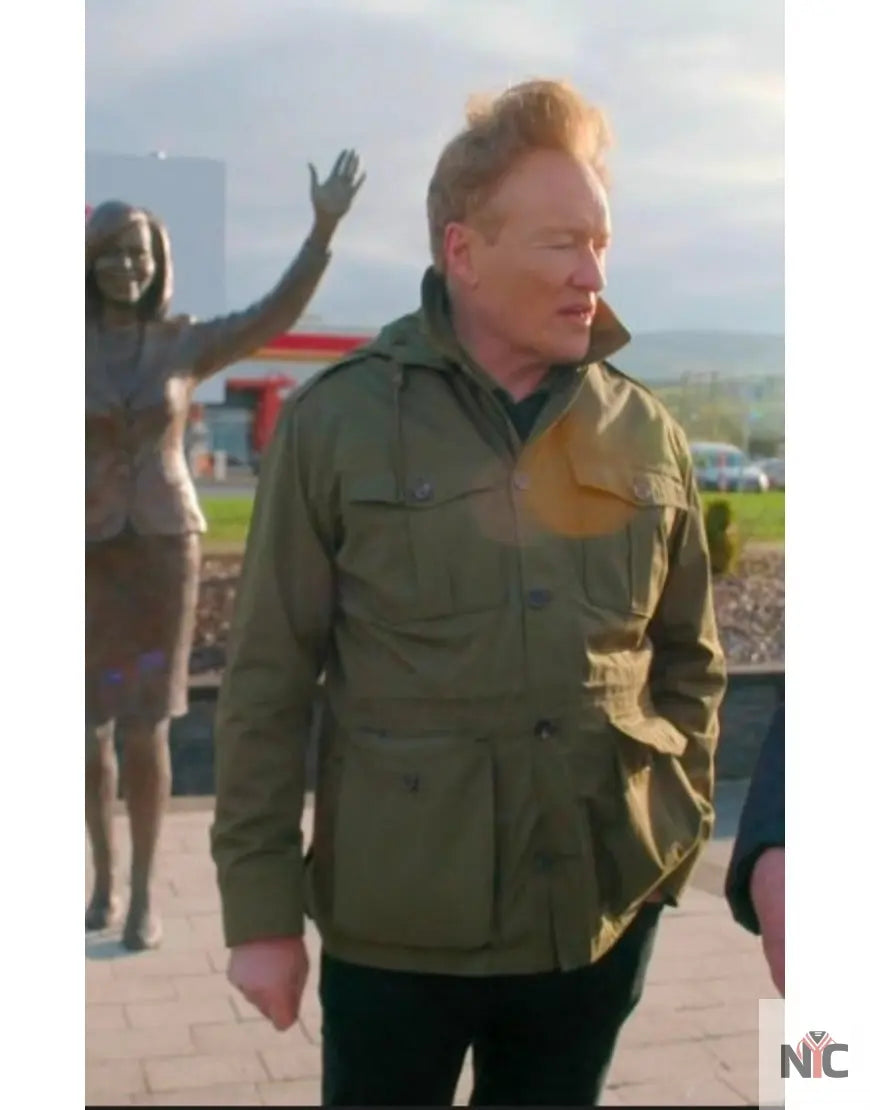 Must Go Conan O’brien Green Jacket Clanton Jacket