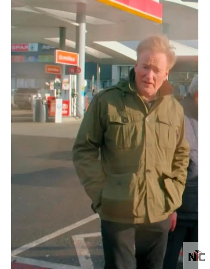 Must Go Conan O’brien Green Jacket Clanton Jacket
