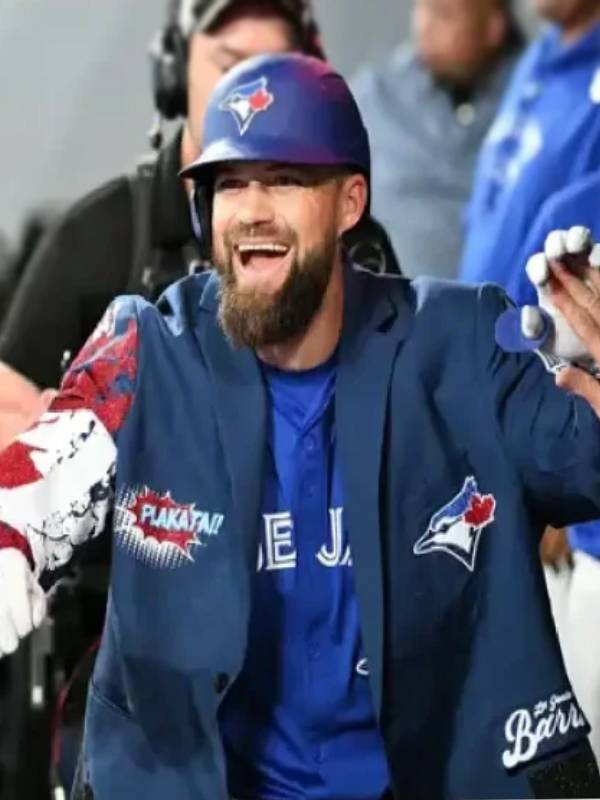 Nathan Lukes Toronto Blue Jays 2025 Home Run Jacket