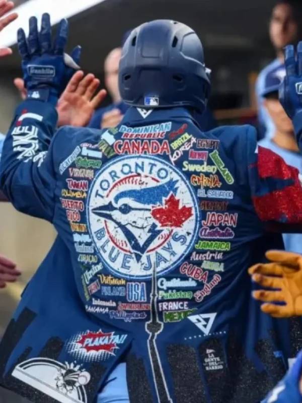 Nathan Lukes Toronto Blue Jays 2025 Home Run Jacket