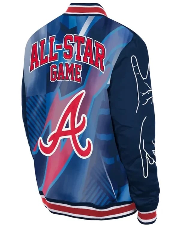 Atlanta Braves Usher x New Era Varsity Jacket Clanton Jacket