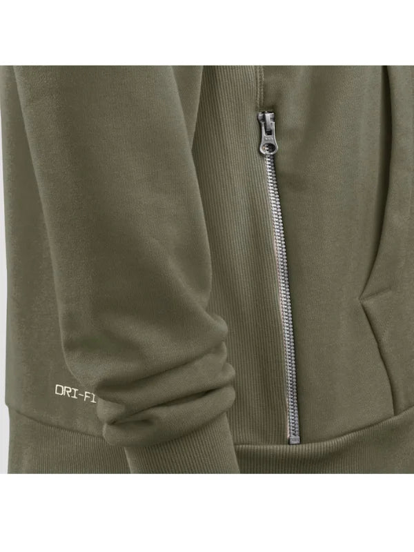 Baltimore Ravens NFL Salute to Service 2025 Olive Green Hoodie