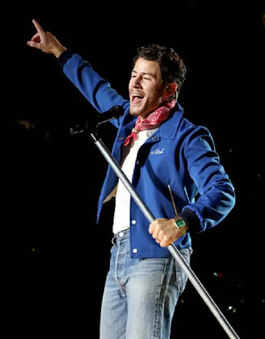 Nick Jonas JONAS20 Blue Jacket