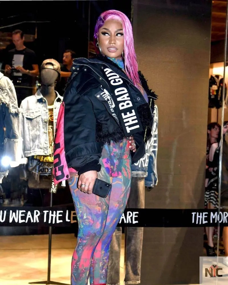 Nicki Minaj The Bad Guy Jacket Clanton Jacket