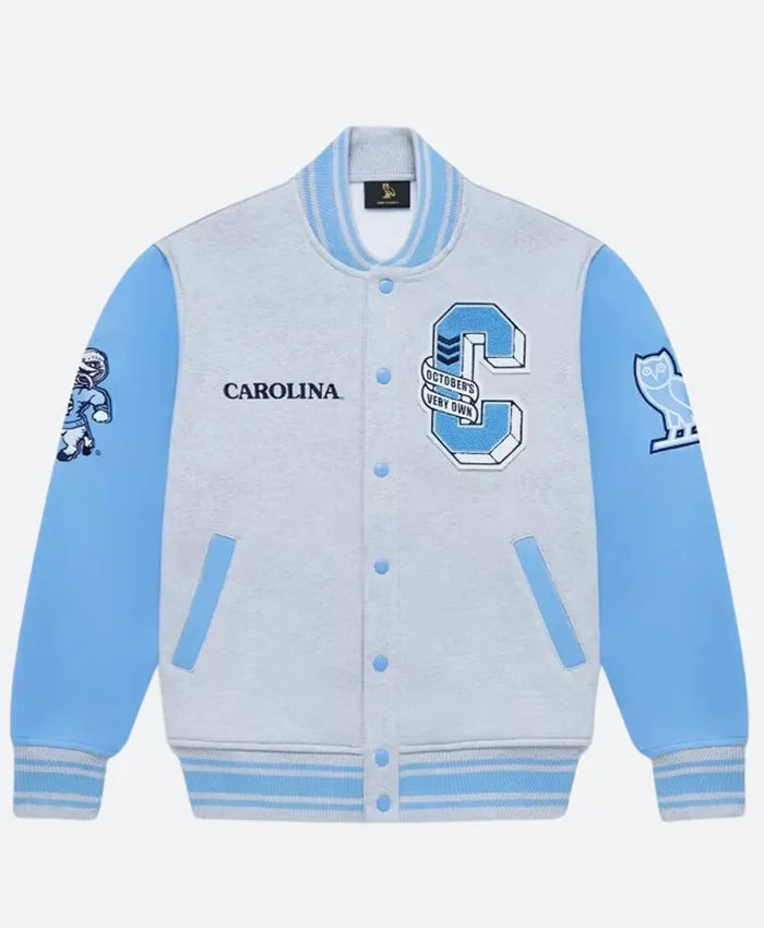 OVO X NCAA Collab Drake Limited Edition North Carolina Jacket