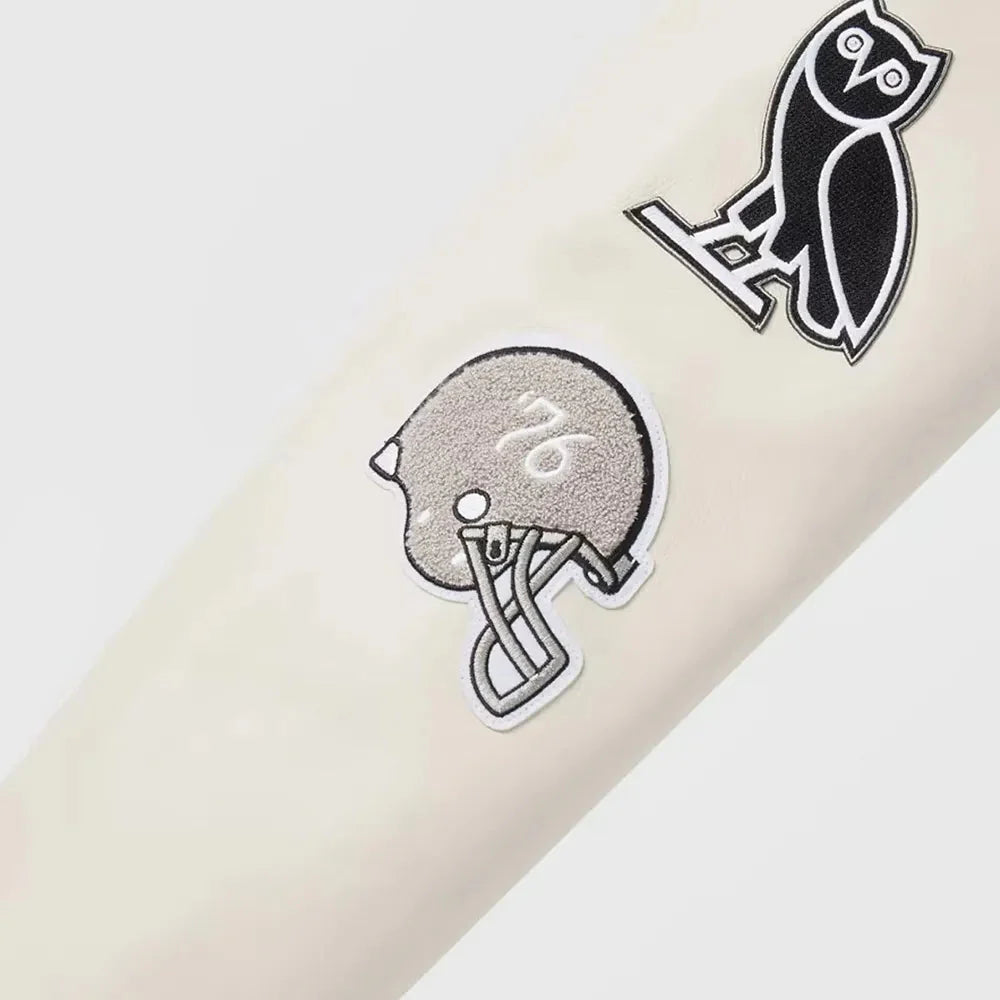 OVO X NFL Las Vegas Raiders Varsity Jacket USA Jackets