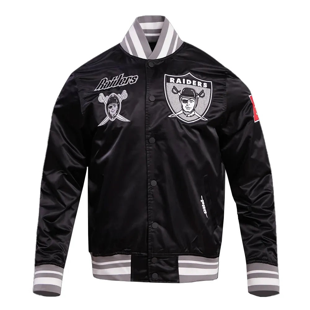 Oakland Raiders Retro Classic Rib Jacket USA Jackets