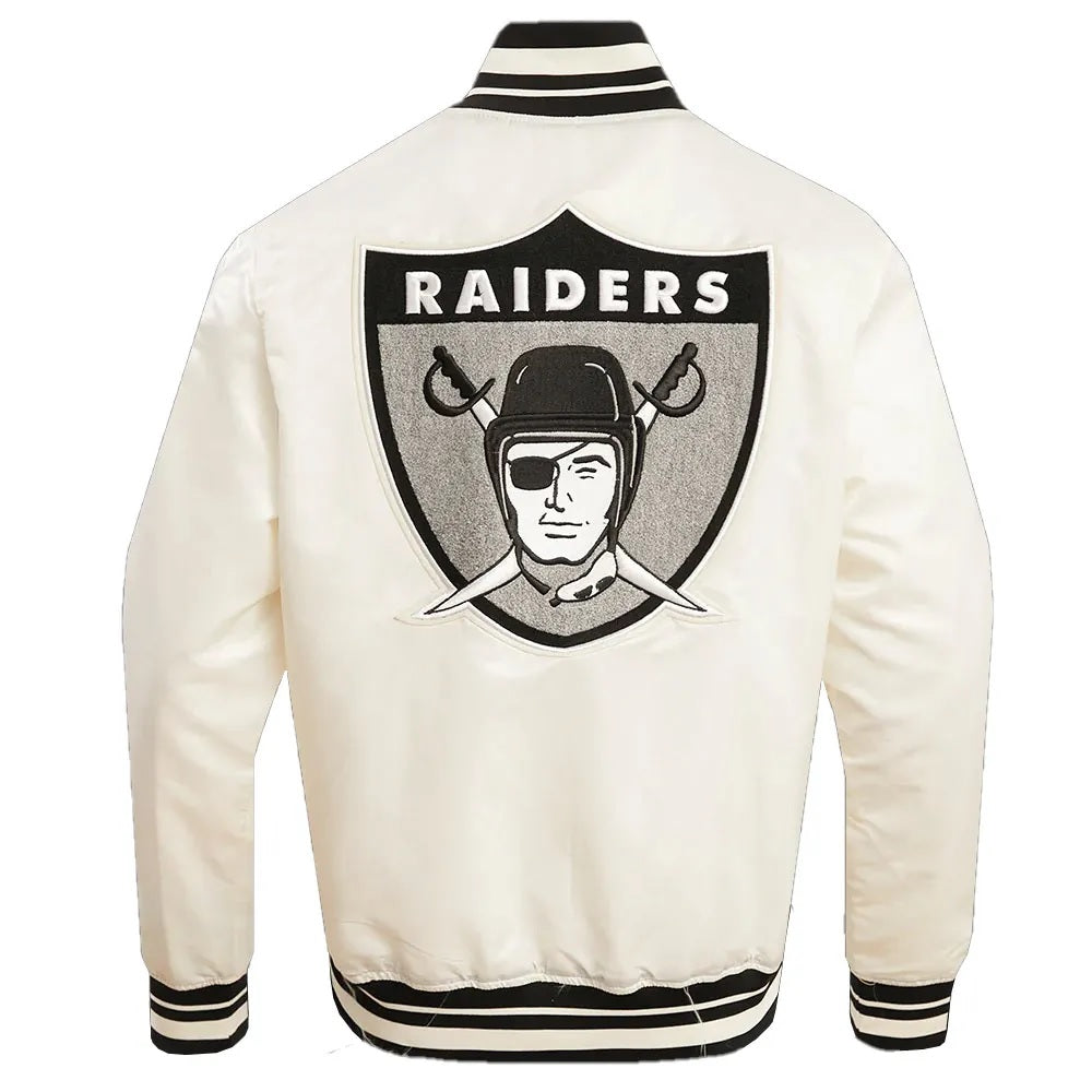 Oakland Raiders Retro Classic Rib Jacket USA Jackets