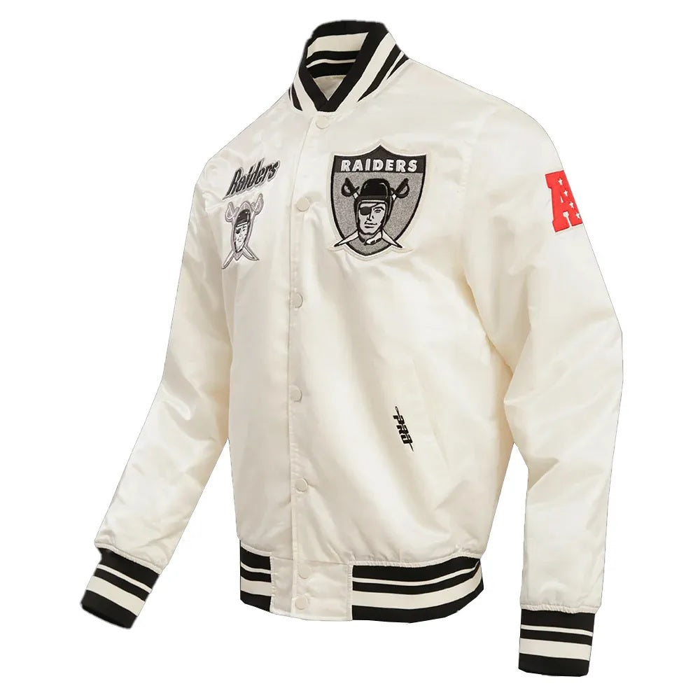 Oakland Raiders Retro Classic Rib Jacket USA Jackets