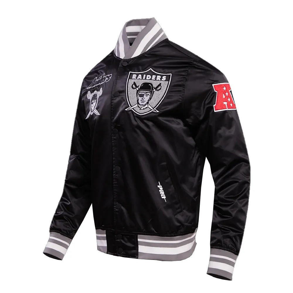Oakland Raiders Retro Classic Rib Jacket USA Jackets