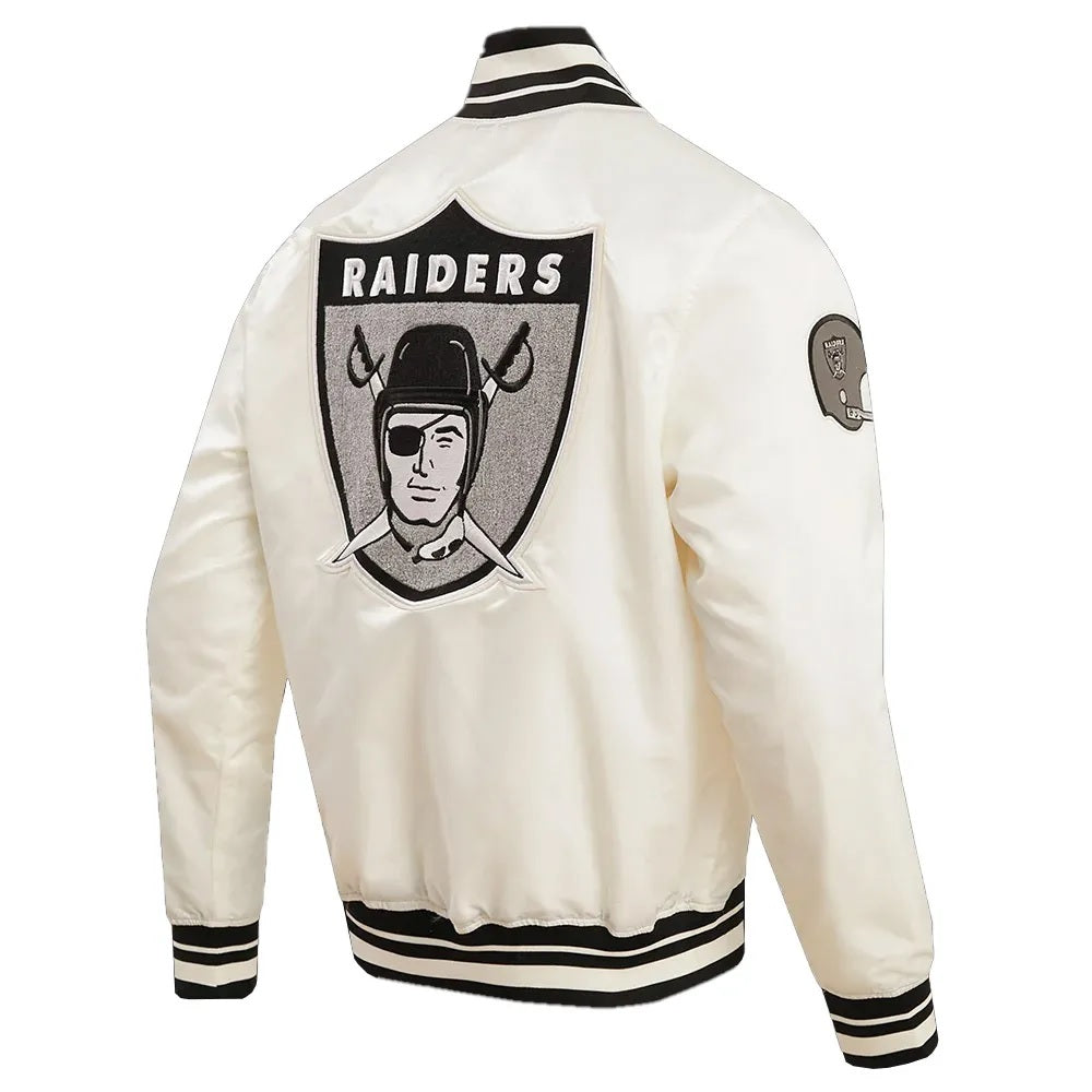 Oakland Raiders Retro Classic Rib Jacket USA Jackets